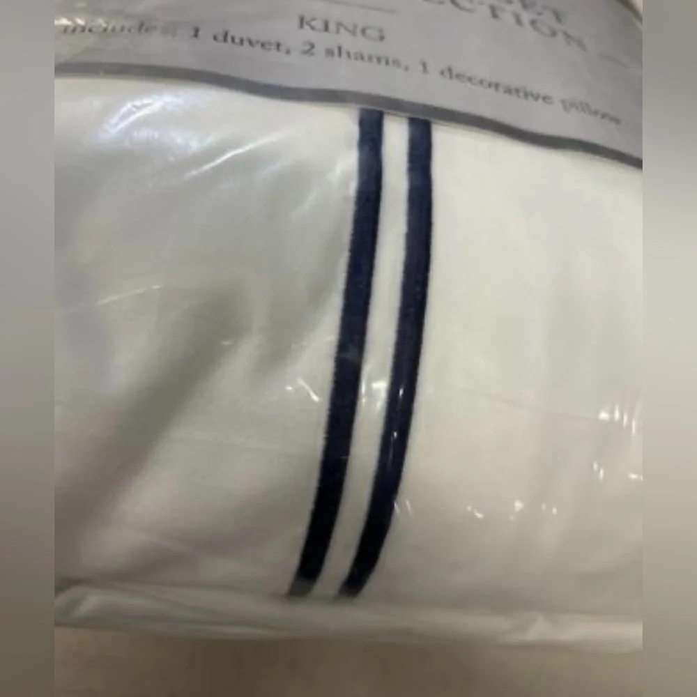 Madison Park Signature Luxury Collection 100% Cotton Sateen Embroidered Duvet